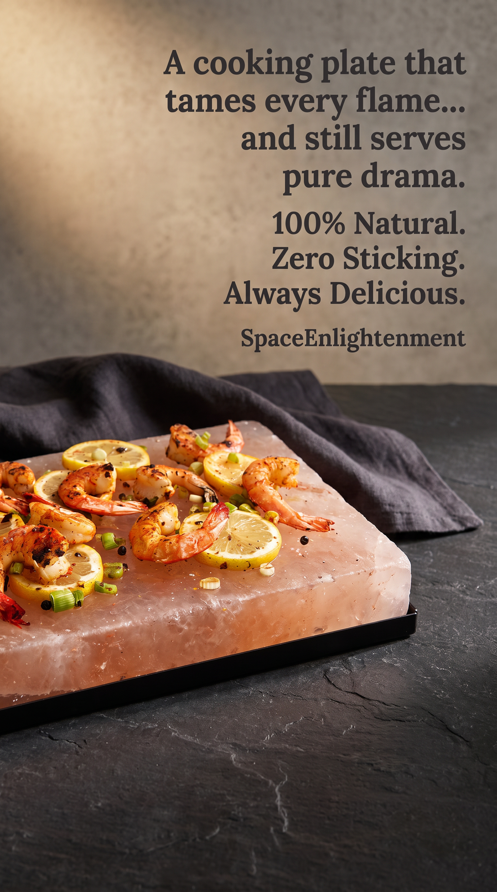 Himalayan Salt BBQ Cooking plate - 30x20x5cm