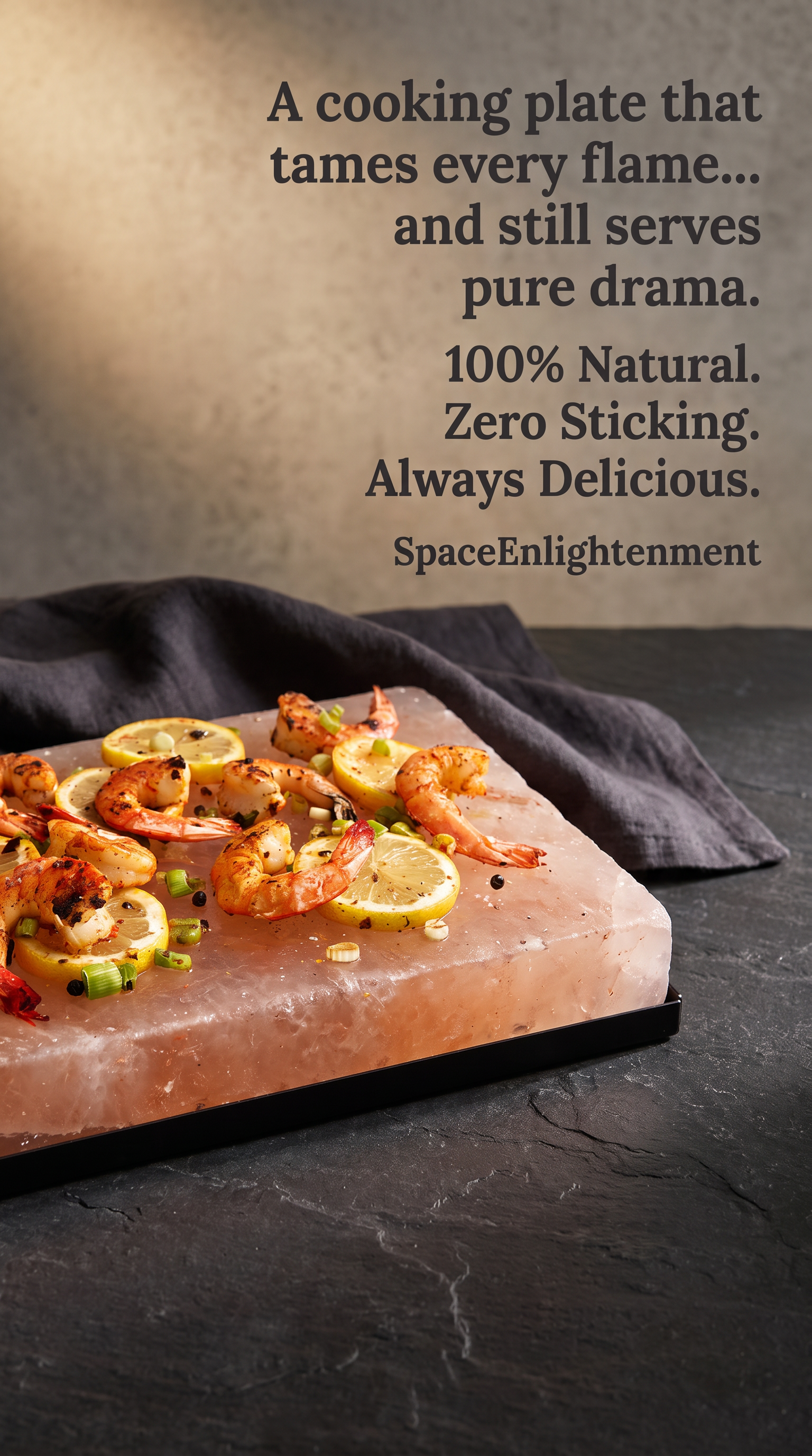 Himalayan Salt BBQ Cooking plate - 30x20x5cm