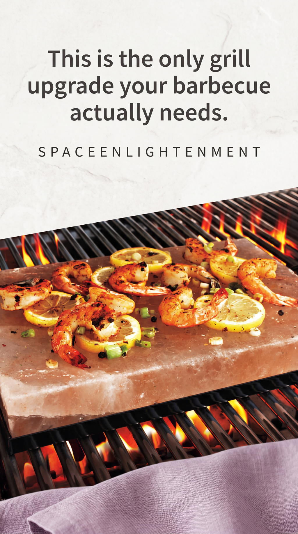 Himalayan Salt BBQ Cooking plate - 30x20x5cm