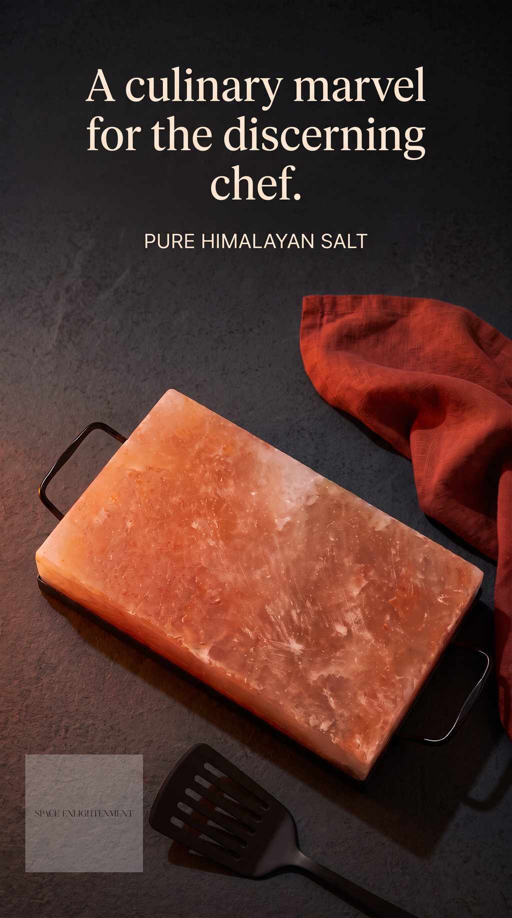 Himalayan Salt BBQ Cooking plate - 30x20x5cm