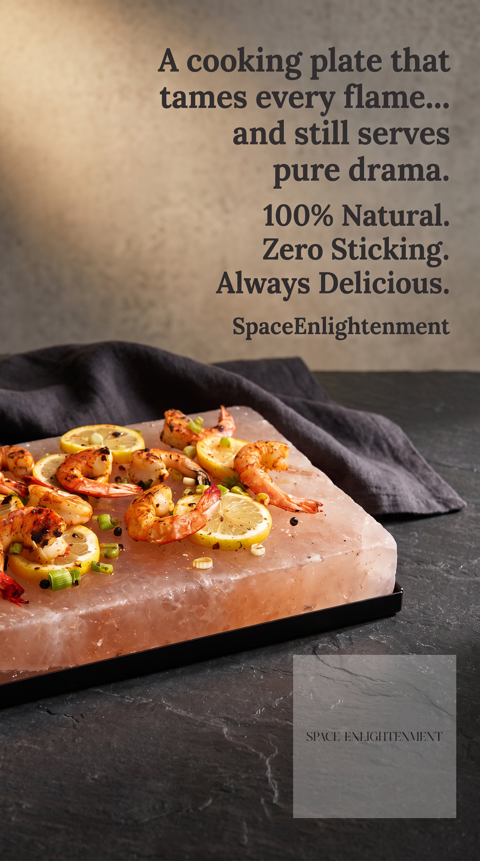 Himalayan Salt BBQ Cooking plate - 30x20x5cm
