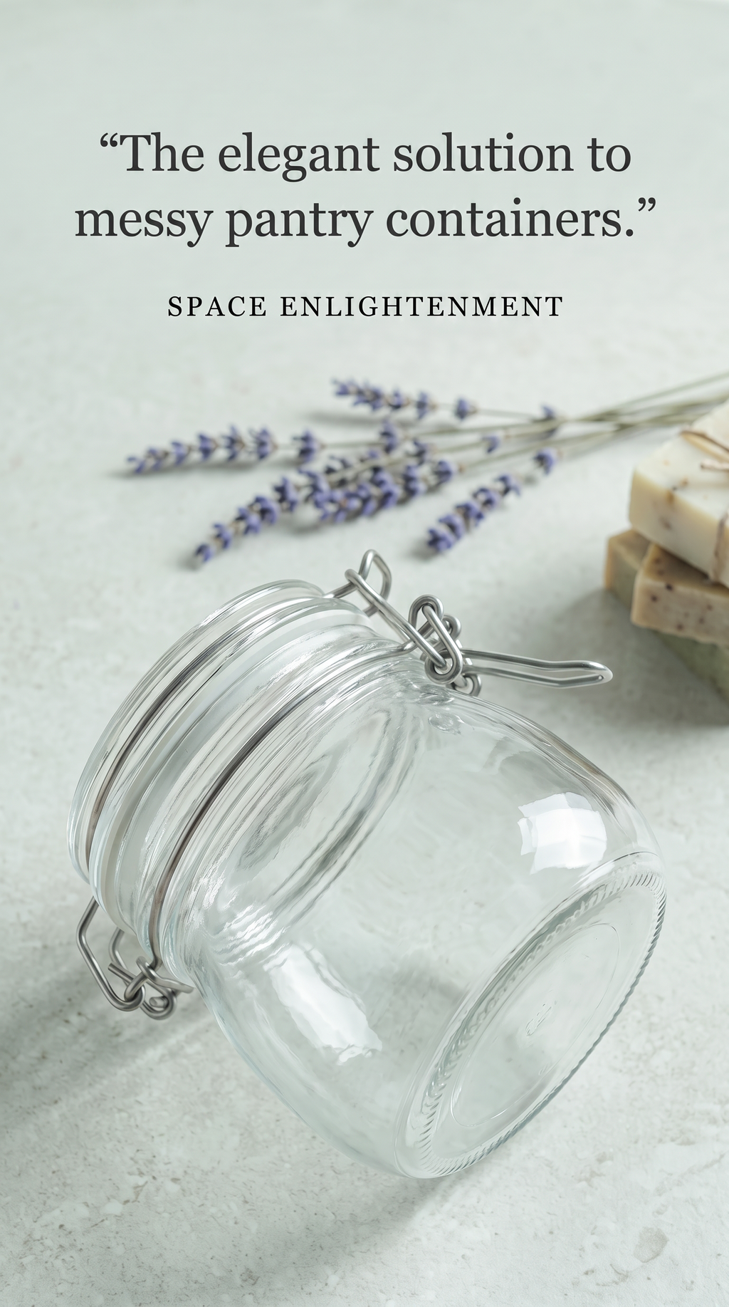 Kilner clip top round jar versatile simple classic clear