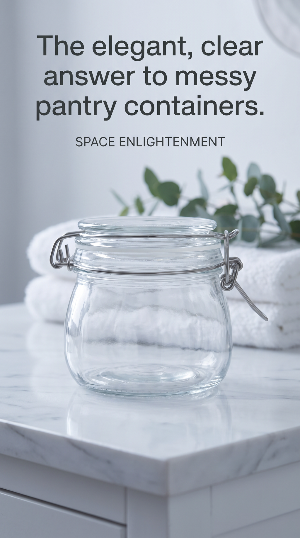 Kilner clip top round jar versatile simple classic clear