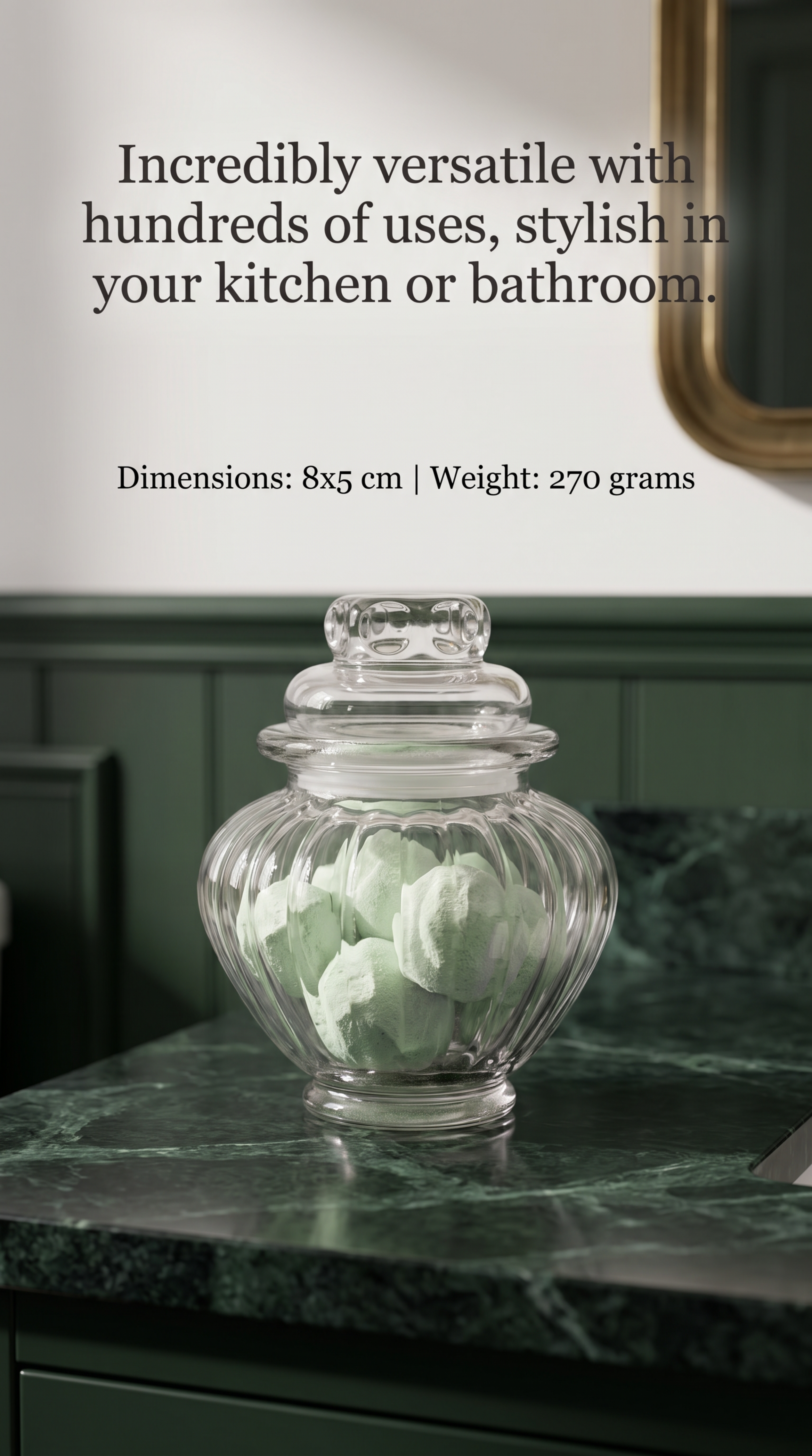 Candy jar classic clear sweet and candy style pumpkin jar