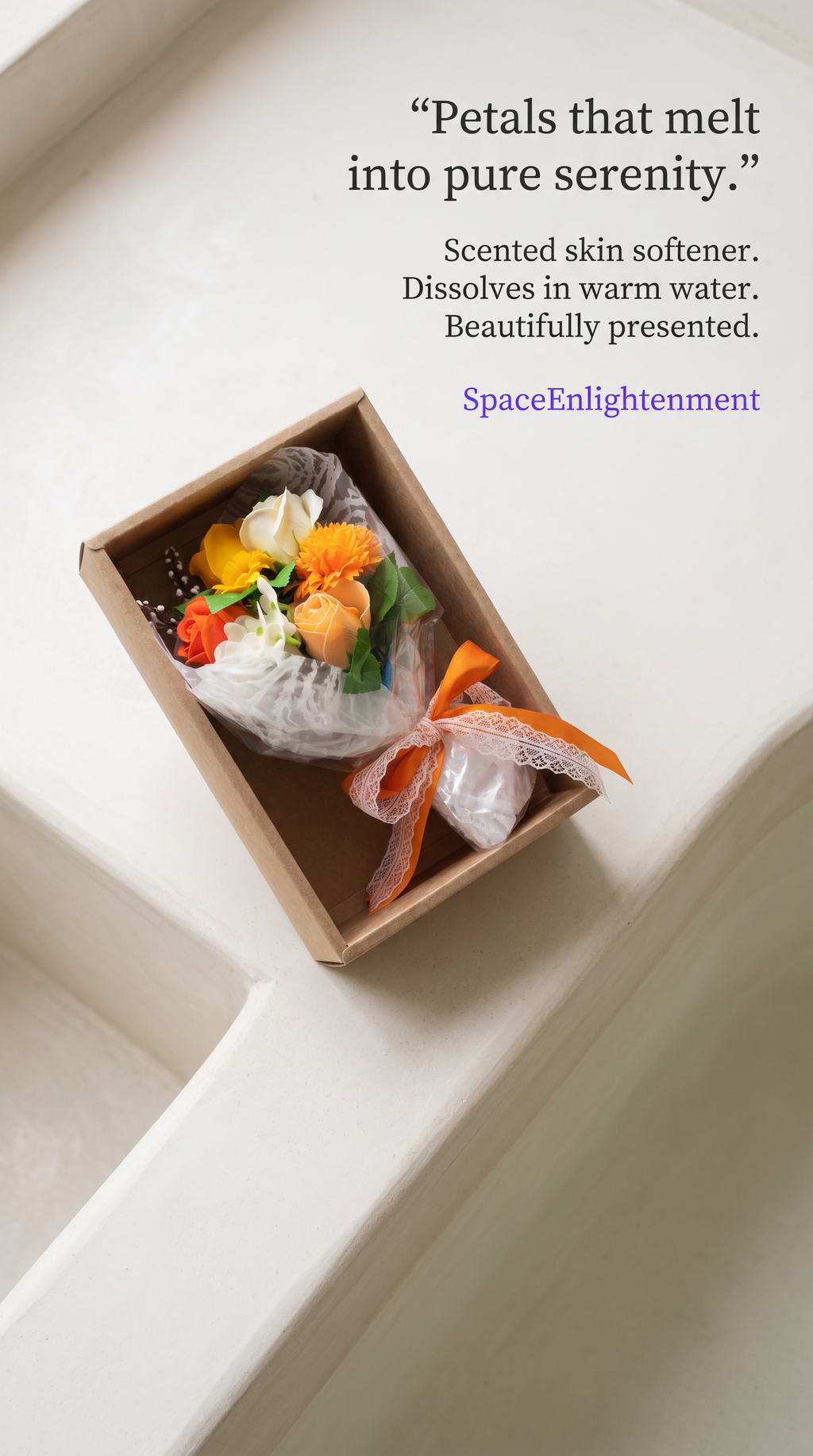 Colorful Flower Bouquet Soap Roses and Carnations Scented, Handmade, Dissolving Bath Treats