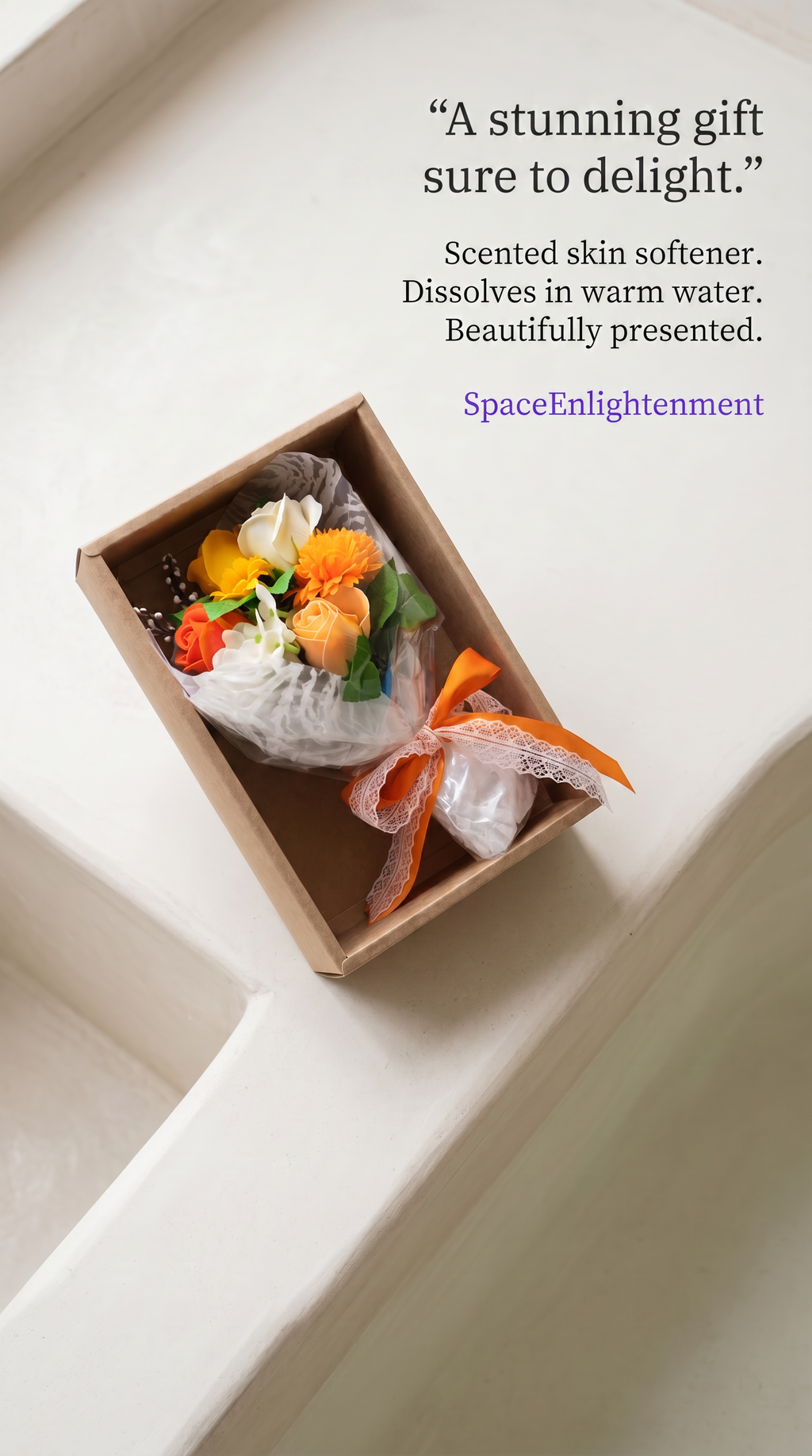 Colorful Flower Bouquet Soap Roses and Carnations Scented, Handmade, Dissolving Bath Treats