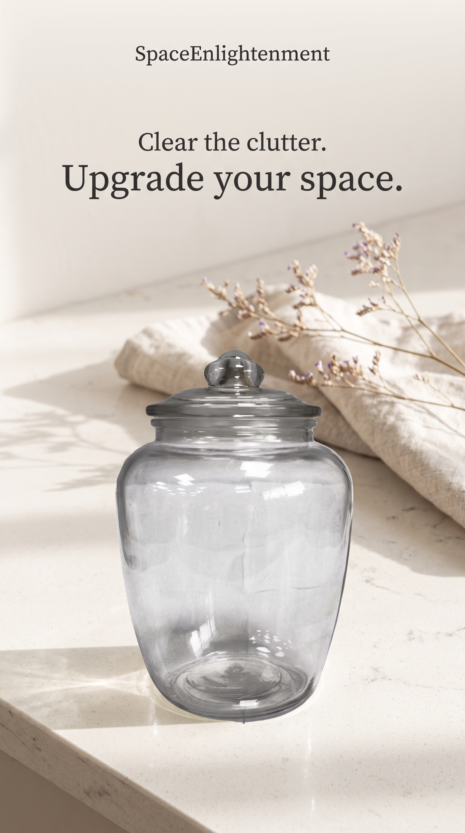 Large Classic Clear Candy and Sweet Jar