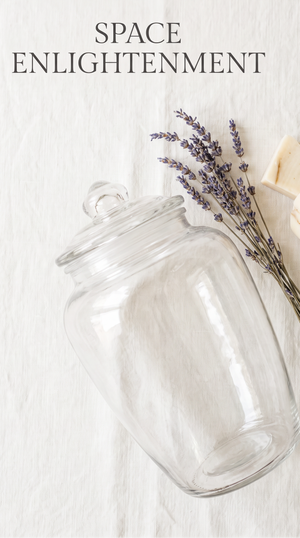 Large Classic Clear Candy and Sweet Jar