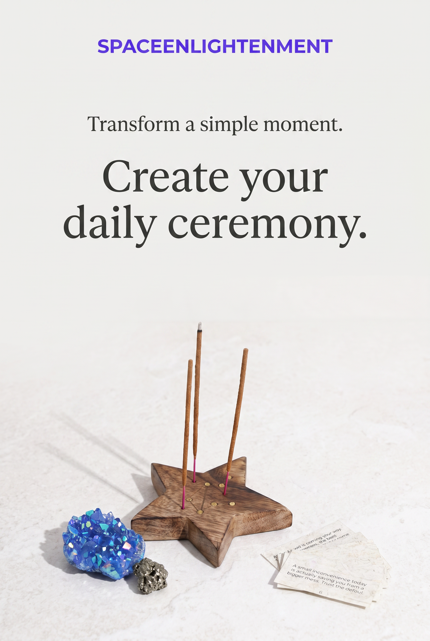 Leo Zodiac Incense Sticks Lemongrass Fragrance and Citrine Gemstone Crystal Astrology Gift