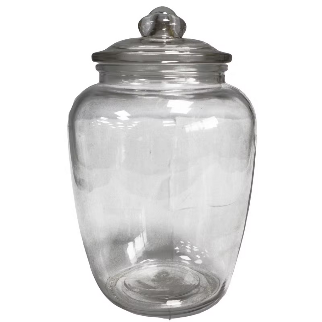 Large Classic Clear Candy and Sweet Jar