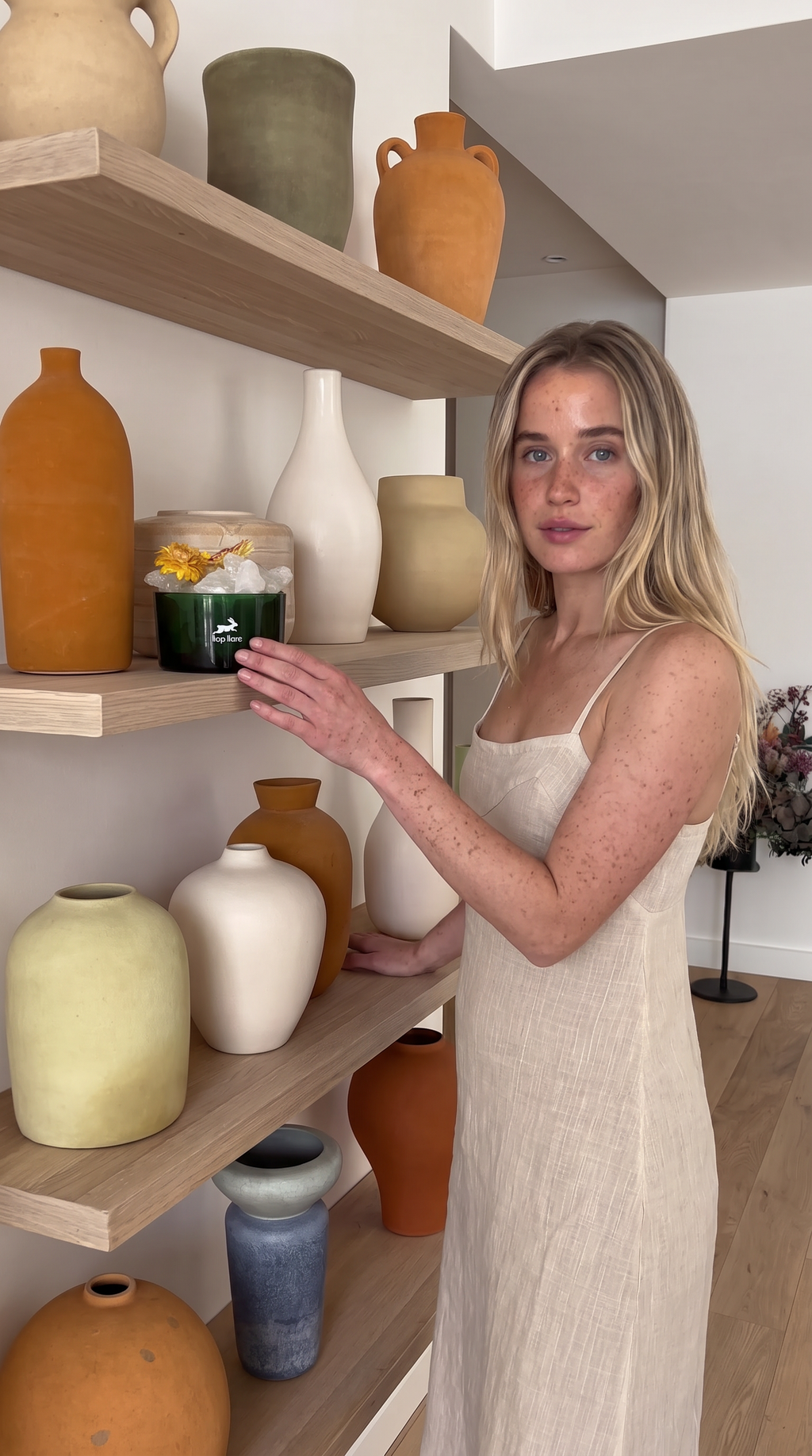Diffusing Rock Crystals with Dried Florals Elegant Aromatherapy Décor
