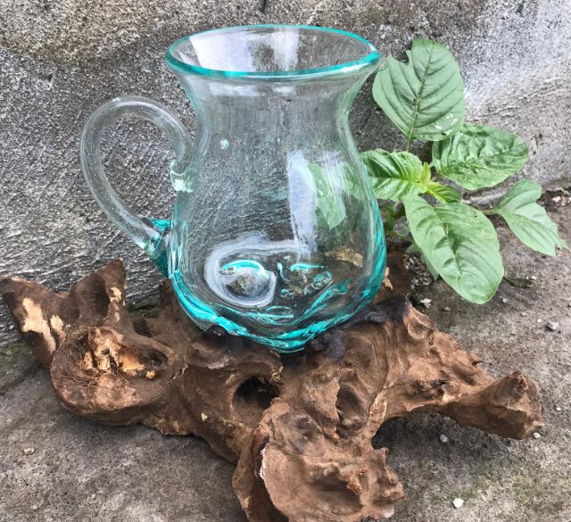 Water Jug Handcarved Ornamental & Practical