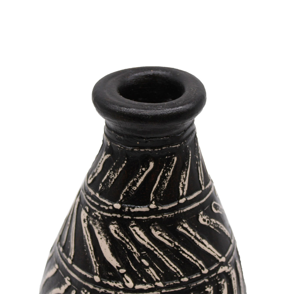 Greek Taper Vase - Chocolate - Ornament
