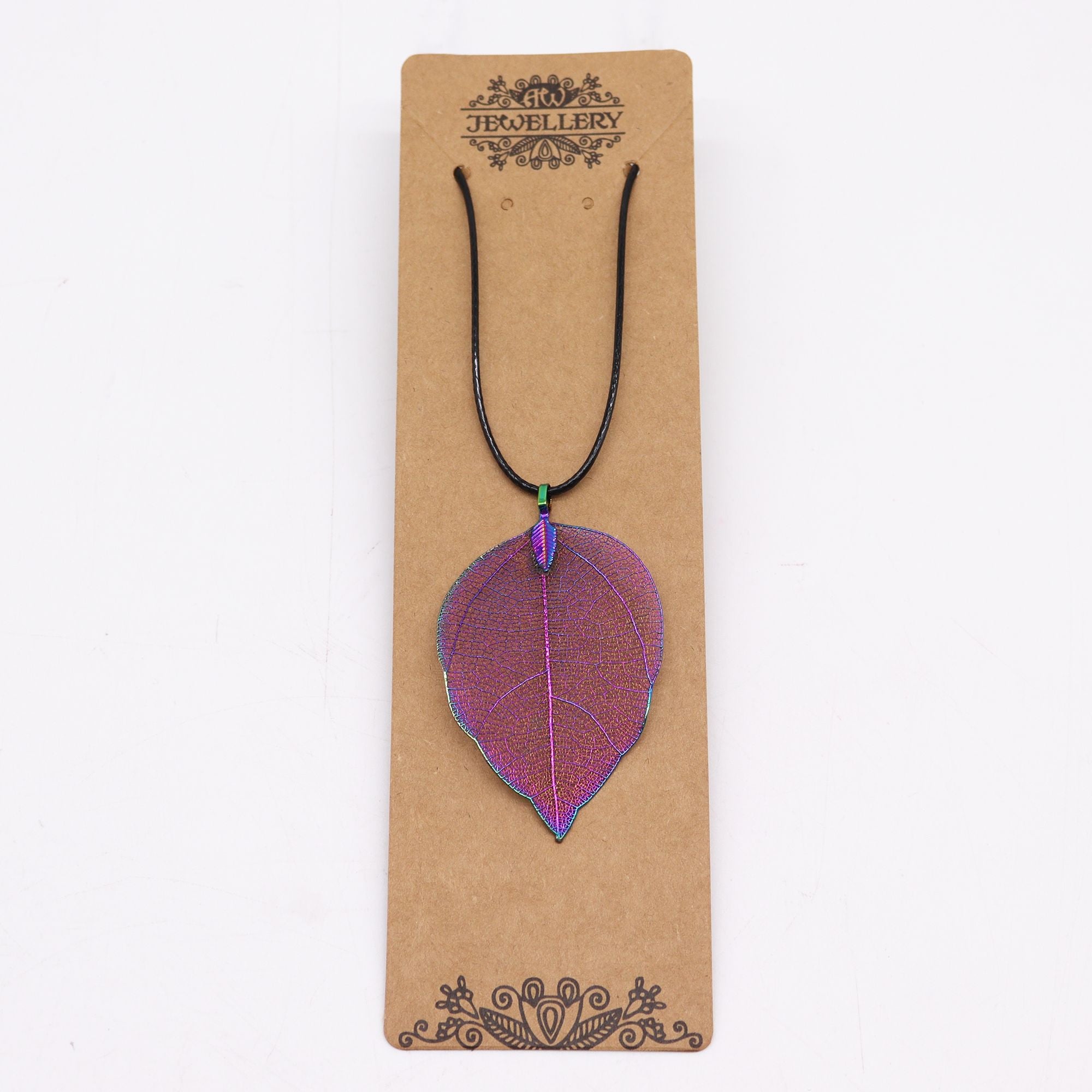 Necklace - Bravery Leaf - Multicoloured
