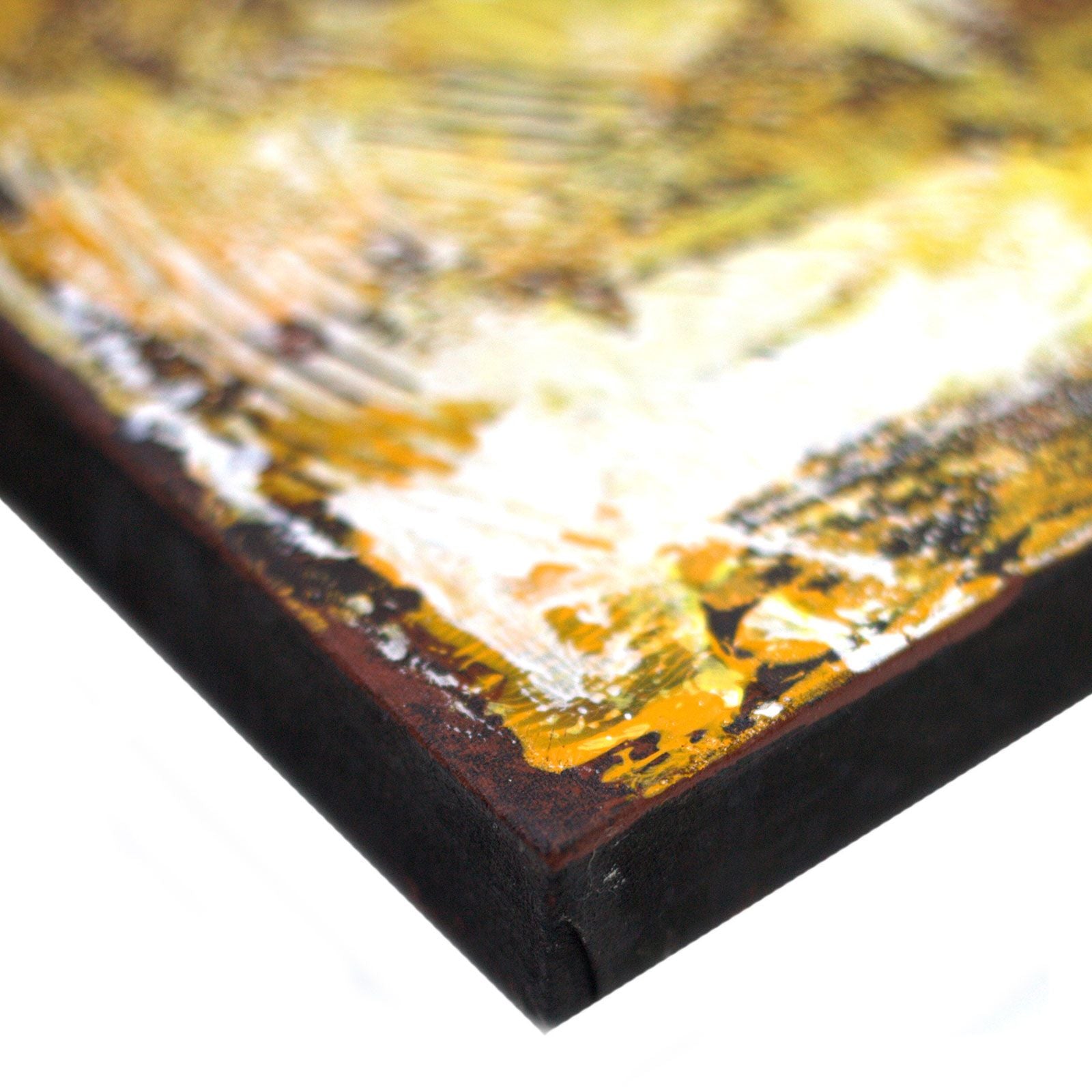Buddha Copper Brocade Art Painting