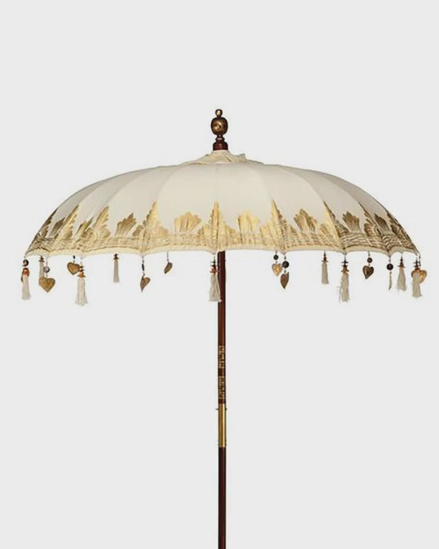 Patio Parasol Natural Decor